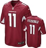 Larry Fitzgerald Jersey: Home Red Game Replica #11 Nike Arizona Cardinals Jersey