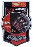 KICKER 05KI25 2-CHANNEL K-SERIES SIGNAL CABLE (5 M)