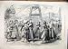 1877 Scene Liz Opera Comique Women Argue Antique Print