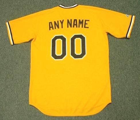 PITTSBURGH PIRATES 1979 Majestic Cooperstown Throwback Away Jersey Customized with Any Name & Number(s), XL