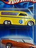 Hot Wheels Detailed Diecast Dairy Delivery Red Line Racing Yellow 5 Spoke - '70 Chevelle Red Line Convertible 5 Spoke Scale 1:64