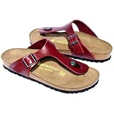 Birkenstock Gizeh Bordeaux Leather by Birkenstock