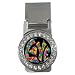Money Clip CZ Diamonds of Love with Flowers in 60s Colors