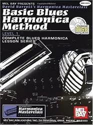 Mel Bay Basic Blues Harmonica Method Book/CD Set
