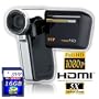 SVP T500-Bk FULL HD 1440x1080p Digital Camcorder + Camera with 2.5" LCD, 20x Zoom, Leather Body, HDTV Output (SVP 16GB SDHC Memory Card & 2 Lithium batteries Included)