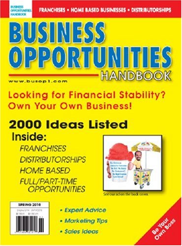 More Details about Business Opportunities Handbook Magazine