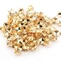 100x Gold 8mm Pyramid Studs Spots Punk Nailheads Spikes for Bag Shoes Bracelet