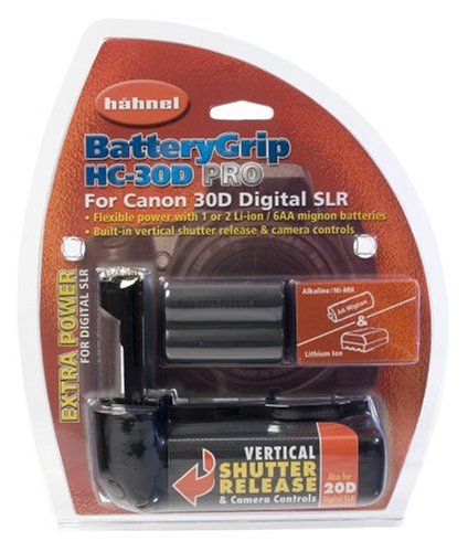 H&auml;hnel Hochformatgriff HC-30D inkl. Batteriefachadapter u. Akku HL-511 f. Canon EOS 40D, 3 Preisvergleich