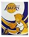 NBA Los angeles Lakers Royal Plush Raschel Throw - Lakers Blanket 50inx 40in