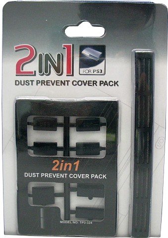 Childrens Toyshop  Video Games : TP3-324 PS3 2in1 Dust Prevent Cover Pack For Playstation 3