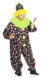 Adult Plus Size Clown Costume - Adult Full