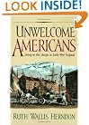Unwelcome Americans: Living on the Margin in Early New England (Early American Studies)
