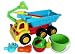 Big Construction Dump Truck with Hoe (7 Pcs. Set)