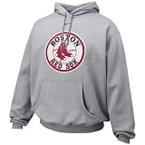 Nike Boston Red Sox Ash Pre-Game Hoody Sweatshirt