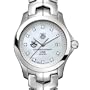 Columbia University TAG Heuer Watch - Women's Link with Mother of Pearl Diamond Dial at M.LaHart