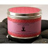 8 oz Zen Inspirations Moisturizing Candle for Massage Harmony by Natural Selection Bath and Body