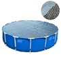 Premium-Pool 366 cm Solarfolie Solarplane schwarz/blau Poolheizung
