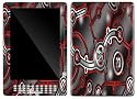 Robotic Plates Design Decal Protective Skin Sticker for Amazon Kindle DX