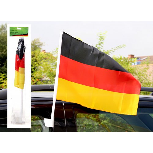 EM 2012 Fanartikel Autofahne Deutschland 20×30 cm “Wir sehen uns in Kiew”
