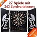 Elektronische Dartscheibe Dartboard Dartscheibe NEU 64