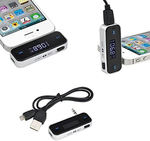 FM Radio Transmitter,WYECLK Led Screen FM Radio Music Transmitter USB Caple Car Charger For iPhone IPAD/Nokia/Samsung Galaxy Sony Ericsson/HTC/Motorola