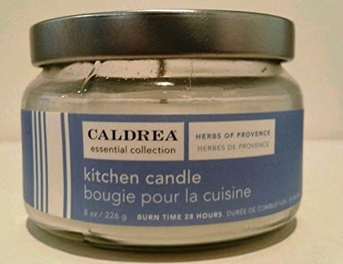 CALDREA 8 oz Kitchen Candle Herbs de Provence by Caldrea Essential Collection