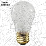 Shatter Resistant - 60 Watt - A15 - Frosted - 130 Volt - Appliance Light Bulb - Halco 6147