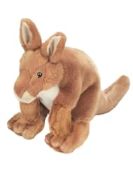 Toy: Plush Kangaroo Cuddlekin 12" - Wild Republic