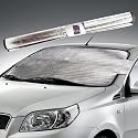 ALUMINIUM CAR WINDSCREEN/WINDSHIELD FROST/SNOW/ICE PROTECTOR COVER
