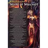 Too Much World of Warcraft List Video Game Poster Print - 24x36