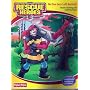 FISHER-PRICE RESCUE HEROES GIANT COLORING & ACTIVITY BOOKS - No One Gets Left Behind!
