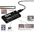 Acuvar High Speed All-in-1 Memory Card Reader / Writer for SD/SDHC, Micro SD, CF, XD, MS/Pro & Duo Cards