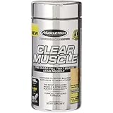 MuscleTech Clear Muscle, Advanced Muscle and Strength Building Formula, 168 Liquid Capsules