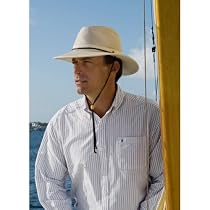 Coolibar UPF 50+ Men's Crushable Ventilated Canvas Sun Hat