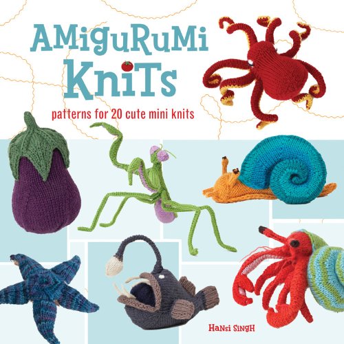 amigurumi knits patterns for 20 cute mini knits