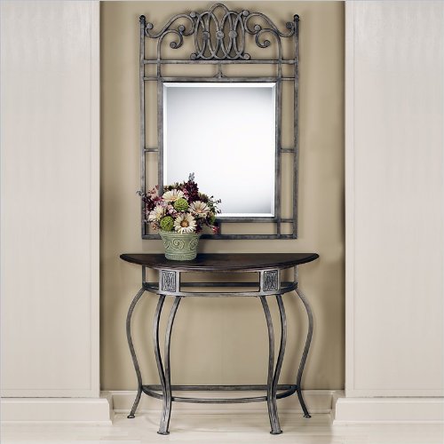 Hillsdale Montello Steel and Mirror Set