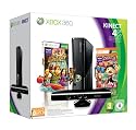 Xbox 360 - Konsole Slim 4 GB inkl. Kinect Sensor, Carnival und Kinect Adventures, schwarz-matt