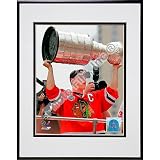 Photo File Chicago Blackhawks Jonathan Toews 2010 Stanley Cup Champions Framed 8x10 Photo