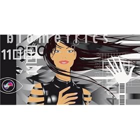 poster / affiche biometrics est disperible en (L x H): 140 x 70 cm de M. Wall