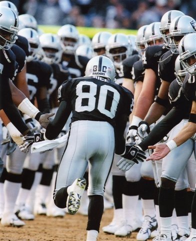 JERRY RICE OAKLAND RAIDERS 8X10 SPORTS ACTION PHOTO (15)