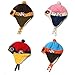 Mette Dresses Boys Hats Crochet Earflap Winter Warm Cap Hat Beanie Pilot Aviator Blue