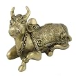 Nandi Bull Statue Vahana of Hindu God Shiva Figurine Brass