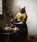 Oil Painting Reproductions, Art Reproductions, Jan Vermeer, The Milkmaid, 36
