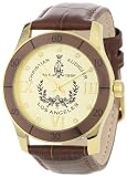 Christian Audigier Watches:Christian Audigier Women's TWC 606 The World Of Christian Brown and Gold Luxury Watch