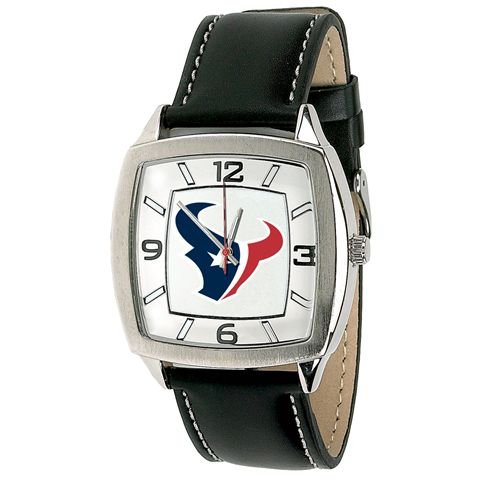Houston Texans Mens Vintage Style Retro Watch