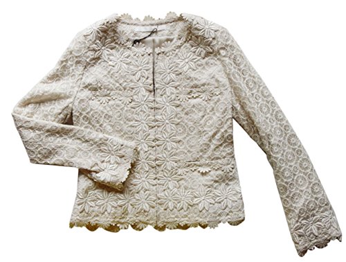 【Adonisis(アドニシス)】フルール・ラッシェルレースジャケット（アイボリー）[レディース]