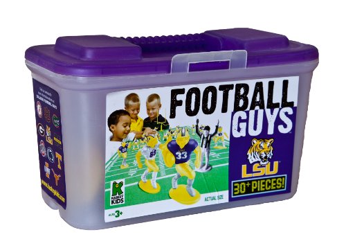 Kaskey KidsTM LSU Tigers Football Guys Action Figures