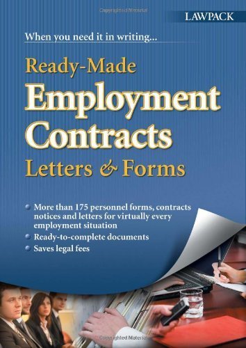 Ready-made Employment Letters, Contracts and Forms by (July 23, 2012) Paperback 8th Revised edition