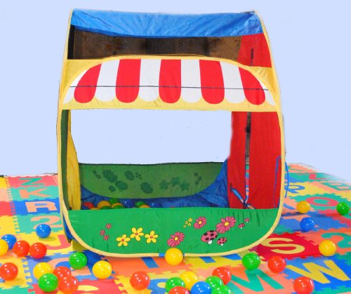 Imagine Wonder Play Ball House Garden Tent: Easy Twist