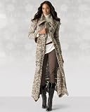 Ankle-length sweater-coat